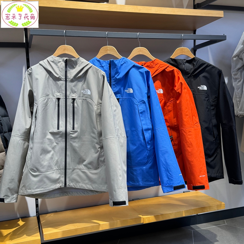 Thenorthface 2026 New Men's Outdoor Windproof, Waterproof and Breathable Hard Shell Jacket 8Hr6