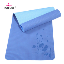 INZUO Inzo 6 8MM Yoga Mat Beginners Thickened Anti-skid Fitness Mat tpe Children Dance Mat Customizable