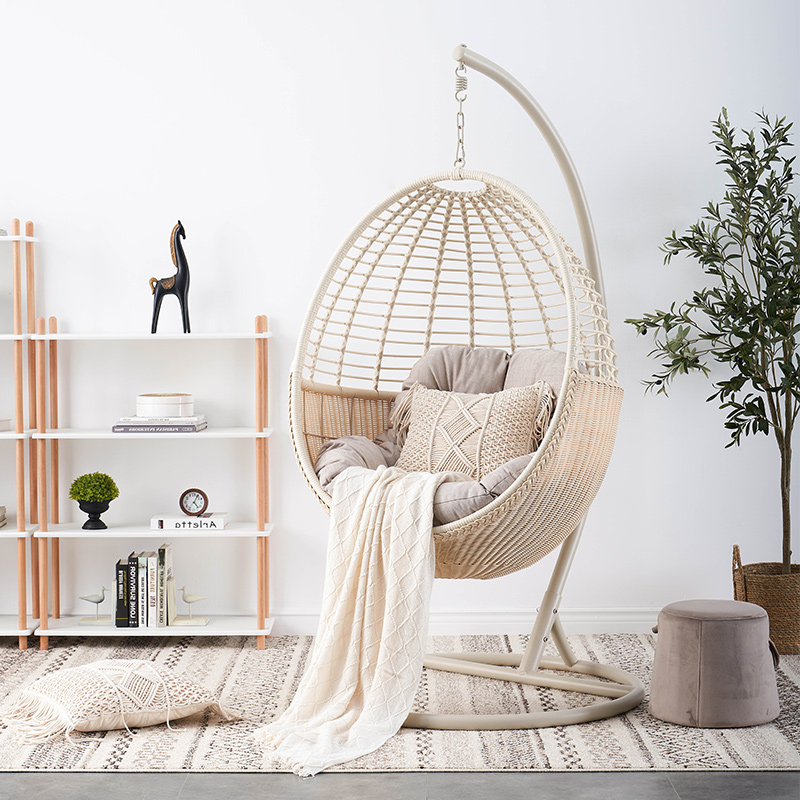 Chairlift Balcony Slug Swing swing Vy Swing Deck Chair Garden Park Sofa rocking bed soft-chair Falling Blue Adult Living Room-Taobao
