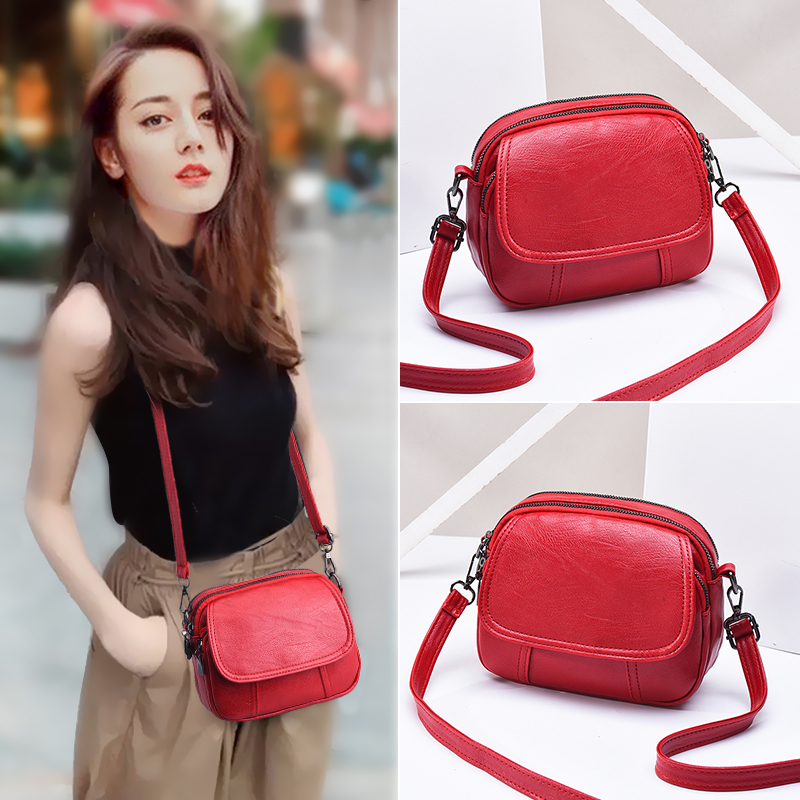 Autumn Winter Style Lady Bag Package 2021 New Tide Fashion Single Shoulder Sloped Satchel Women 100 Hitch Bag Pop Texture Women's Bag