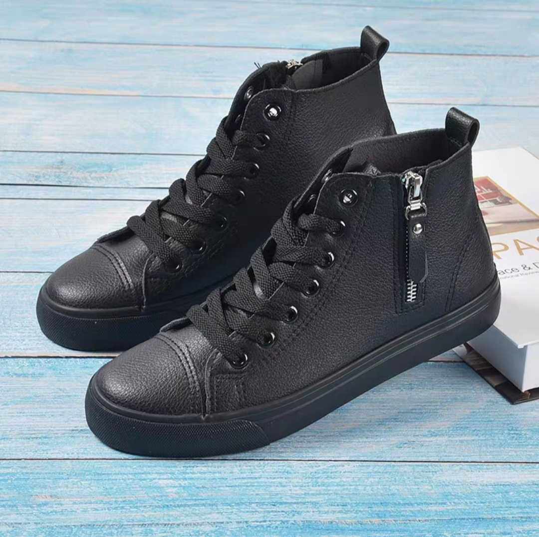 Order for women shoes Physically And Mentally Handicapped Persons High And Low Shoes Length of shoes Single only invisible heightening Tonic Height Correction Women Shoes Genuine Leather High Cylinder Shoes