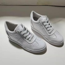 Customized summer new vulnerability leather female shoes left and right foot complementary correction high and low feet long short legs single high shoes