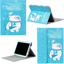 Book Lang G90S protective case G550 leather case 10 1-inch student tablet pc anti-drop support cartoon case