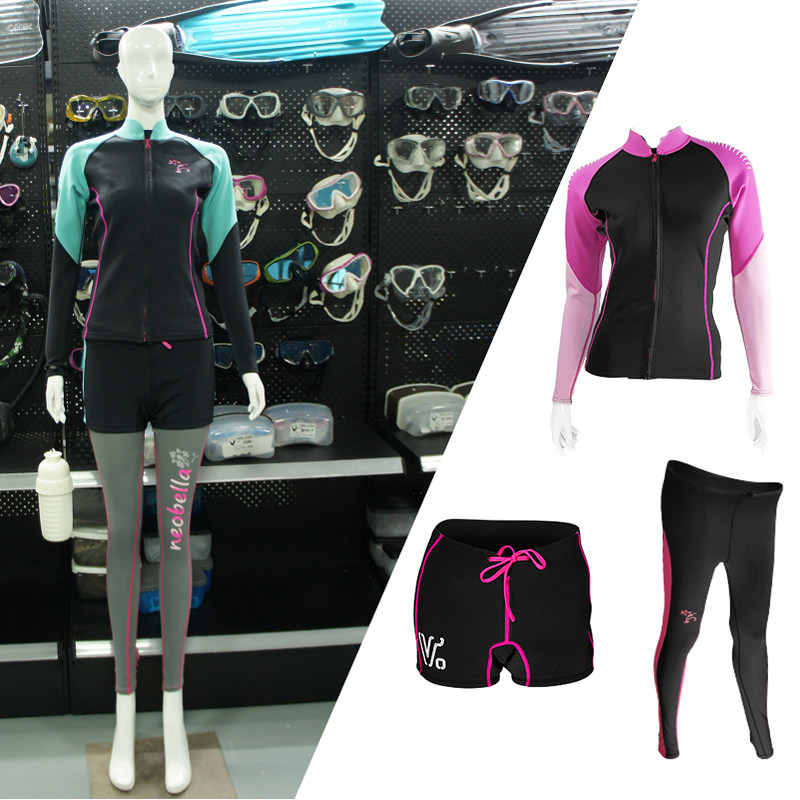 VDIVE 1 5mm air - breathable speed dry heating and sunscreen high - bomb surf snorkeling coat