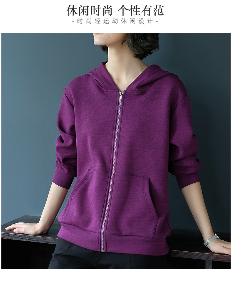 Sweatshirt femme en Coton - Ref 3216122 Image 8