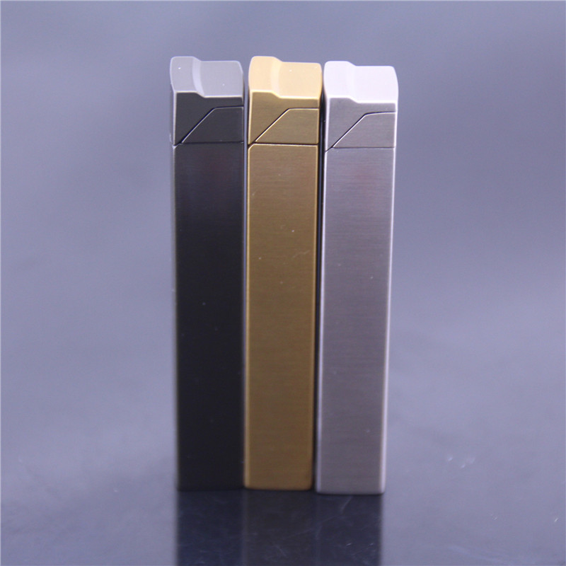 Bật lửa kiểu khối vuông AM142 Thích hợp cho quảng cáo Bật lửa dải dài bật lửa dupont của pháp