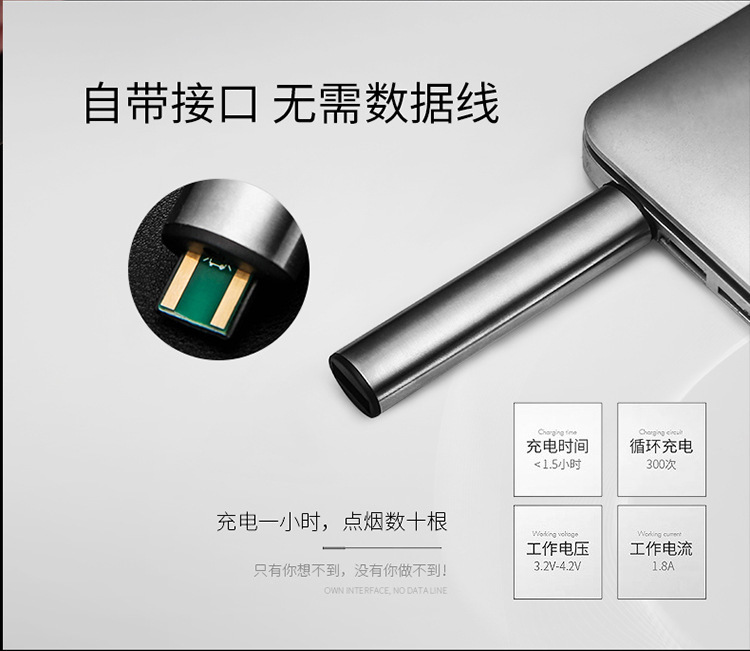 Baicheng Tianbo số 2 USB sạc không gỉ bằng thép không gỉ bật lửa điện tử HONEST bật lửa BC4053-2 bật lửa khò xịn