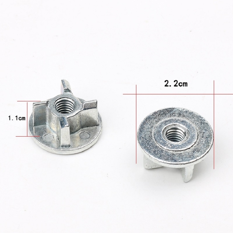 Wall breaking machine accessories 4-tooth metal gear spline Soymilk machine Smoothie machine Spline knife set Cutter head Mushroom head accessories