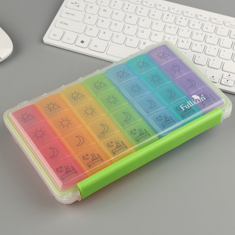 Guard Likang Taiwan Design Brand Seal Moisture Portable 7th 28 Gcolor Large-Capacity Packaged Containing Medicine Box