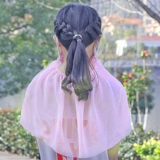 Тонкая кружевная летняя дышащая медицинская маска, вуаль, защита от солнца, с защитой шеи