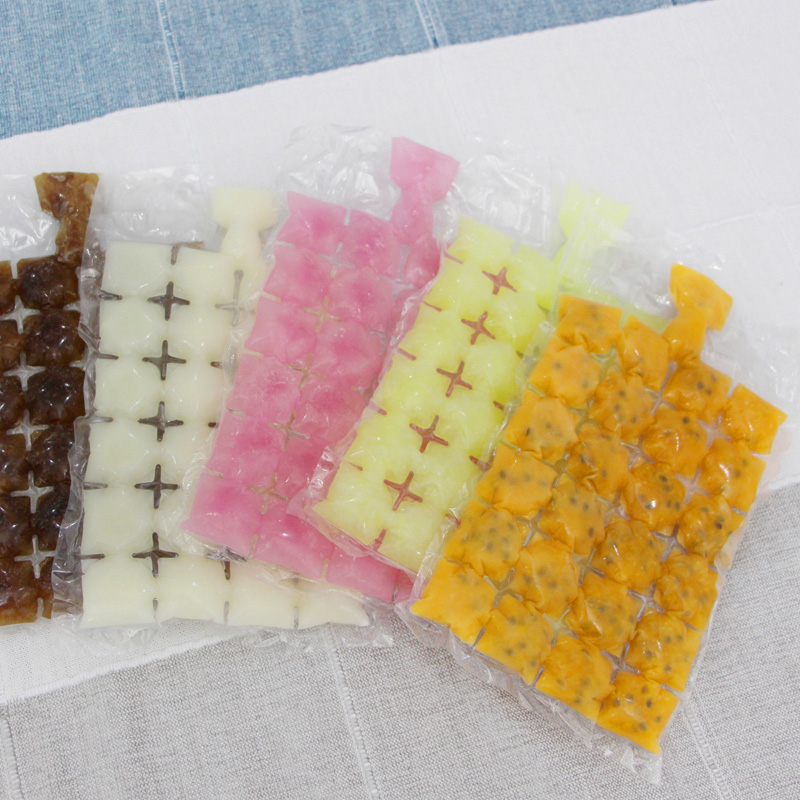 Disposable Ice Pouches Self-proclaimed Mouth Ice Bags Home Creative Seals Small Ice Making Boxes Permafrost Ice Cubes Molds Molds