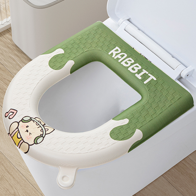Toilet Seat Cushion, Suitable for All Seasons, Toilet Seat Cover for Home Use, Washable in Summer, 2024 New Model, Waterproof Toilet Seat Cushion, Suitable for All Seasons, Toilet Seat Cover for Home Use, Washable in Summer, 2024 New Model, Waterproof