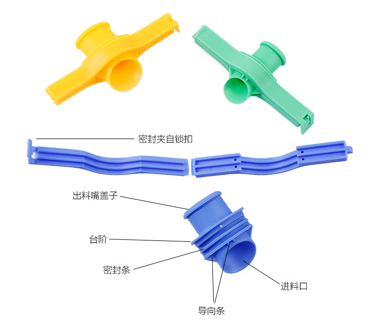 Jin Jurui Cuộc sống thực tế hộ gia đình Hàng hóa Cửa hàng bách hóa Hàng hóa Clip niêm phong Trumpet - Thiết bị sân khấu đèn led rạng đông