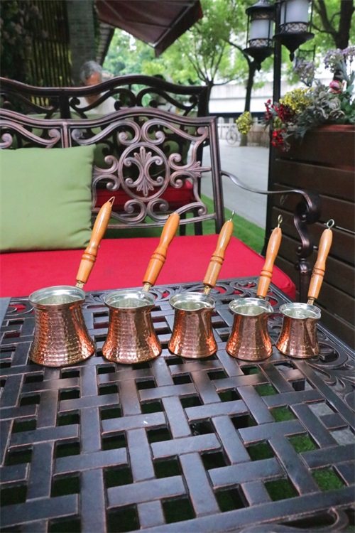 Spot Boonido Turkish pot pure hand hammer point coffee pot Turkey Briki handle 5 specifications