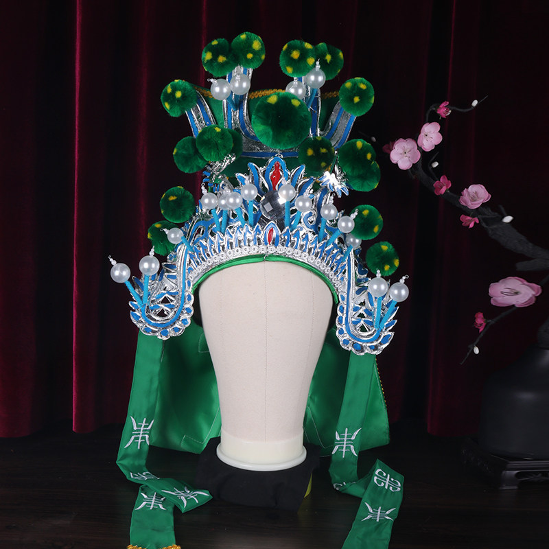 戏曲帽子盔头大揭秘：武将风范，一顶定乾坤！-古典舞配饰-淘宝好物网