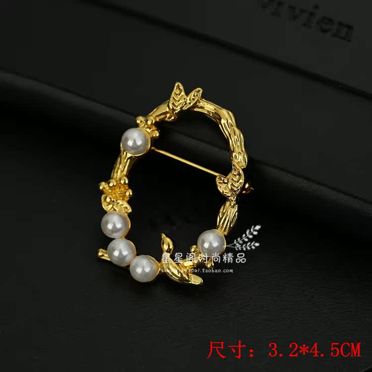 Giống trâm cài trâm cài khóa lớn khăn quàng cổ khóa áo len cổ áo len áo len pha lê nữ phụ kiện khóa cài áo vest nam
