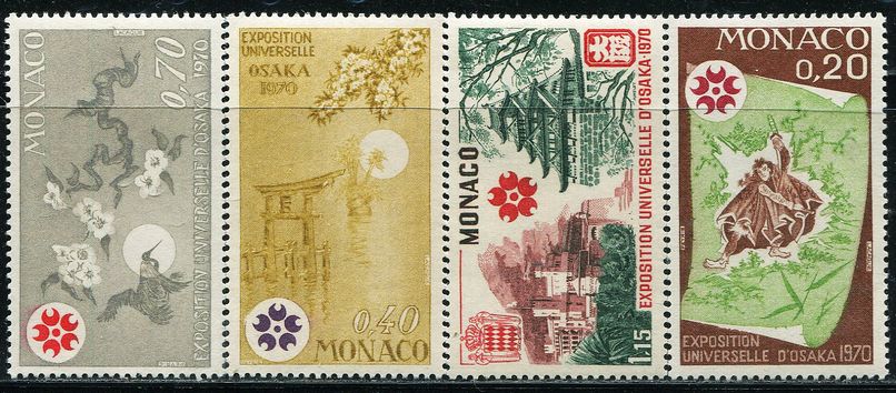 DF1394 Monaco 1970 World Expo Japan famous for painting 4 new