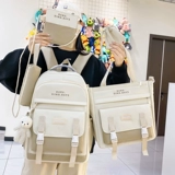 Японский комплект, брендовый вместительный и большой школьный рюкзак, для средней школы