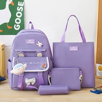 Фиолетовый пять -цельный набор+подвесной SG5028#