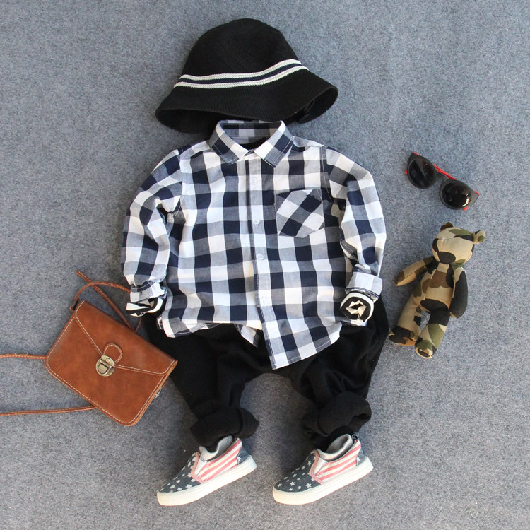 Chemise garcon à manche longue - Ref 2074993 Image 10