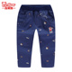 Pom Gấu trẻ em mùa thu mới Childrens Korean Style Casual Pants Xuân Thu trai Dài quần triều mùa xuân