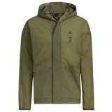 Adidas, весенняя ветрозащитная спортивная тонкая быстросохнущая мужская куртка для отдыха с капюшоном