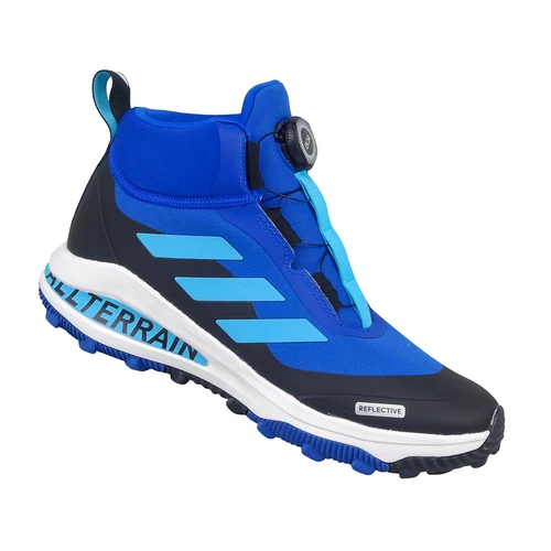 Adidas детская обувь Boa ручка кнопка High Top на открытом воздухе Анти-скольжение спортивная обувь GZ1810 FV3483