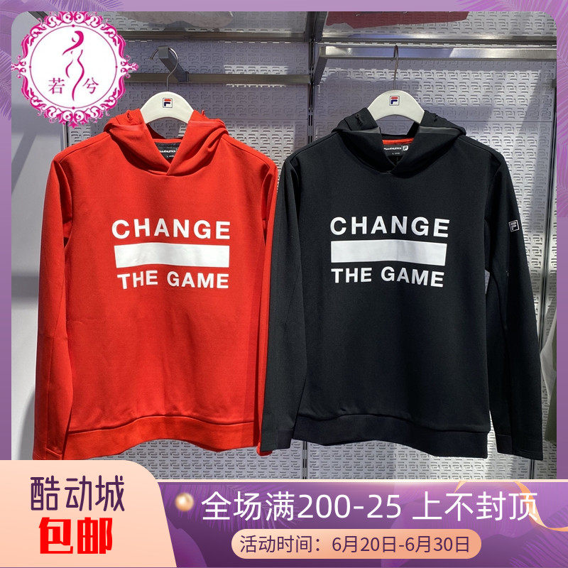 FILAFila Methodist Men's 2020 Men's Sport Fashion knitted Lianhood Head casual blouses A11M011258F