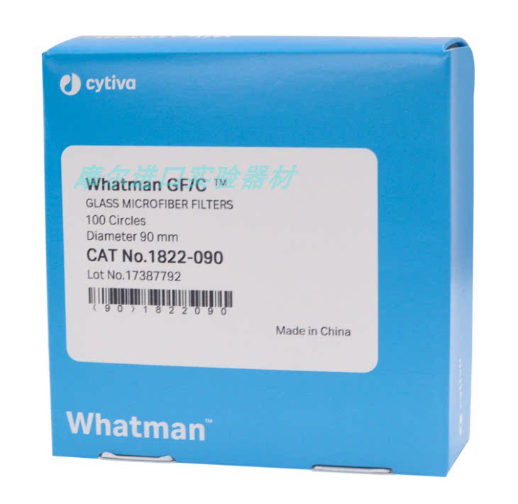 whatman超细玻璃纤维滤纸滤膜实验室隔膜GF/C1822-025/047/055/90