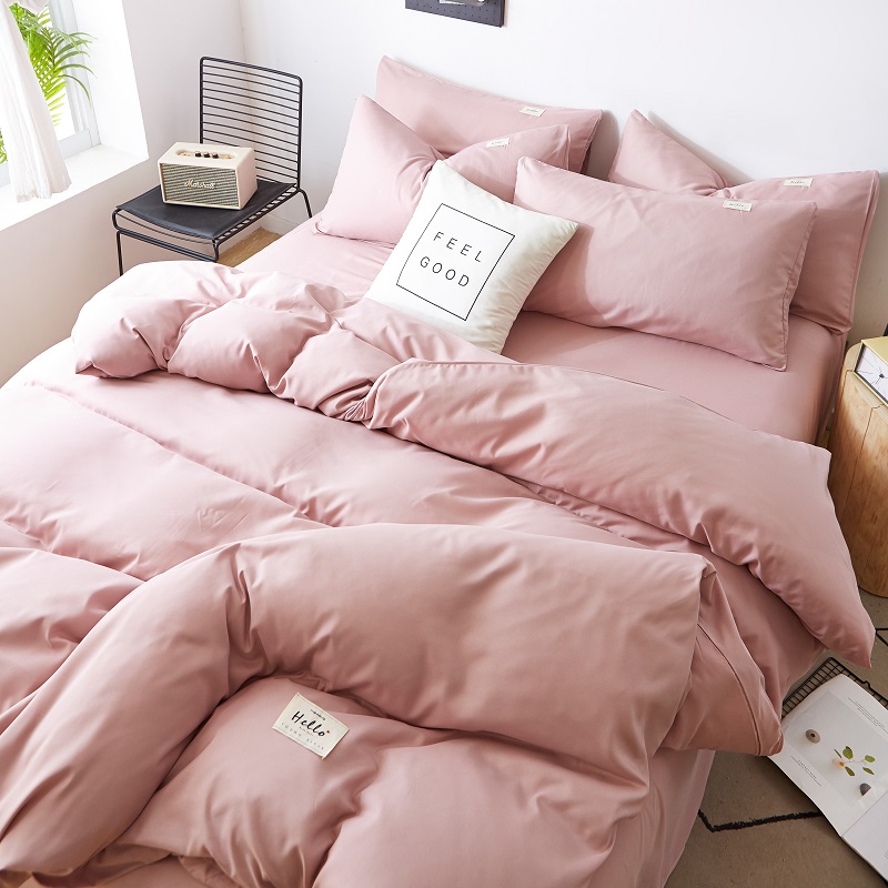 PinkWashed cotton Quilt cover Quilt cover singleton  1.5 rice 1.8x2.0 Single person student dormitory 150 Double 200 x230 sheets