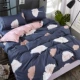 1,5 hai mặt đơn mảnh chăn khô khoác chăn che chăn chăn hoa ký túc xá sinh viên chăn - Quilt Covers