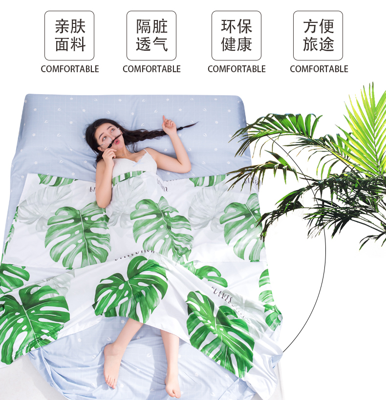 Golden Dragon Travel Khách Sạn Bẩn Túi Ngủ Người Lớn Trong Nhà Khách Sạn Đôi Quilt Du Lịch Xách Tay Tờ Du Lịch Người