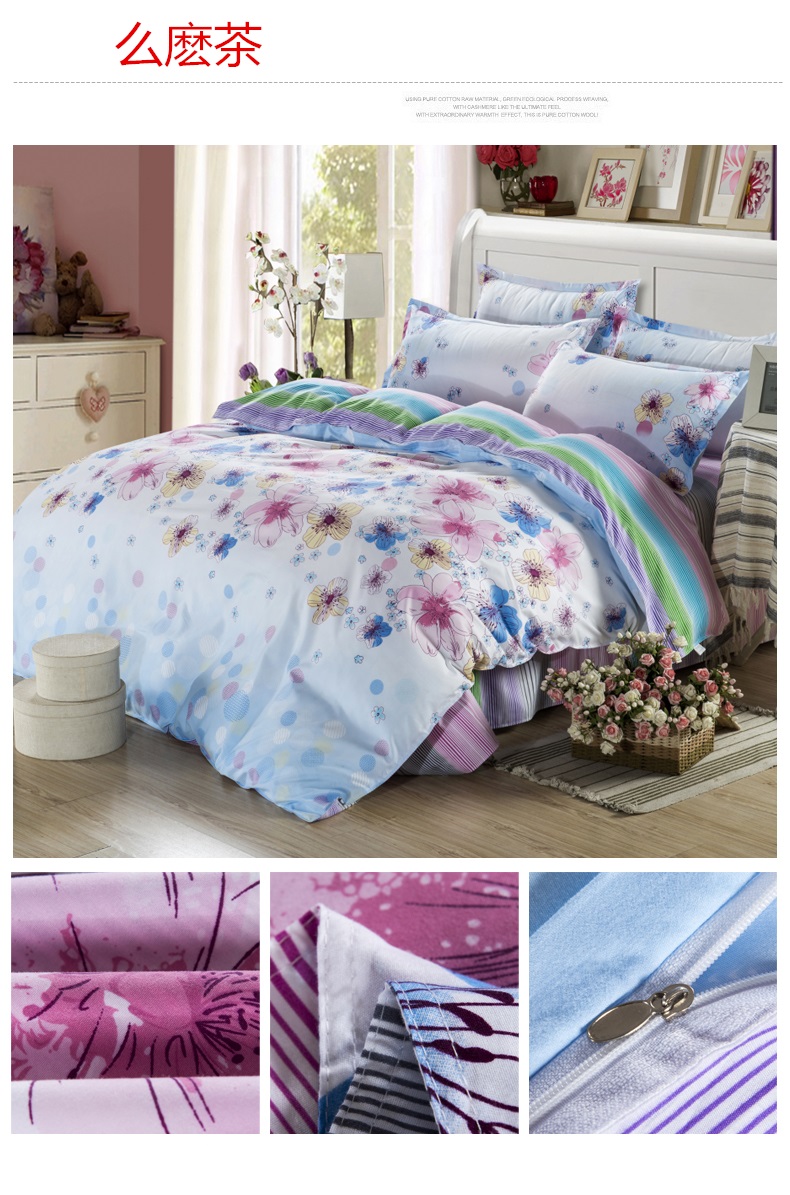 Jinyu quilt cover đơn 150 200 220 ký túc xá đại học với 1.5 m 1.8 2 m quilt đôi