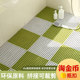 Bathroom non-slip mat bathroom large spliced ​​floor mat kitchen bath shower bathroom toilet plastic water-proof foot mat