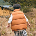 Mùa thu đông 2018 Trẻ em Hàn Quốc áo vest đơn ngực cotton bé trai mặc bé gái mùa thu vest nhỏ quần áo trẻ em đẹp Áo ghi lê