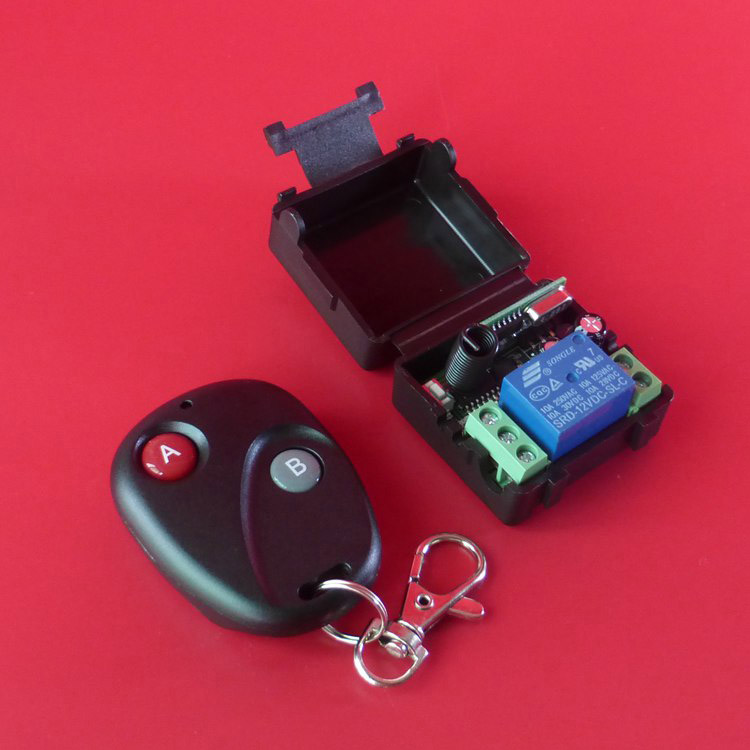 12V single intelligent learning vehicle remote control switch relay solenoid valve wireless modification remote control module