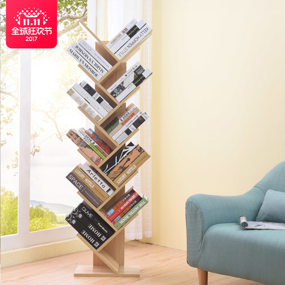 Купить Книжная полка Книжные полки от пола до потолка простые полки ...