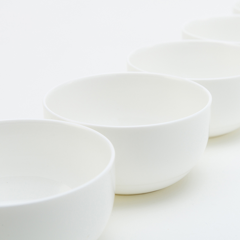 Ronda about ipads porcelain Korean rice bowls bowl 4.25 inch contracted ceramic bowl, small white household tableware bowls