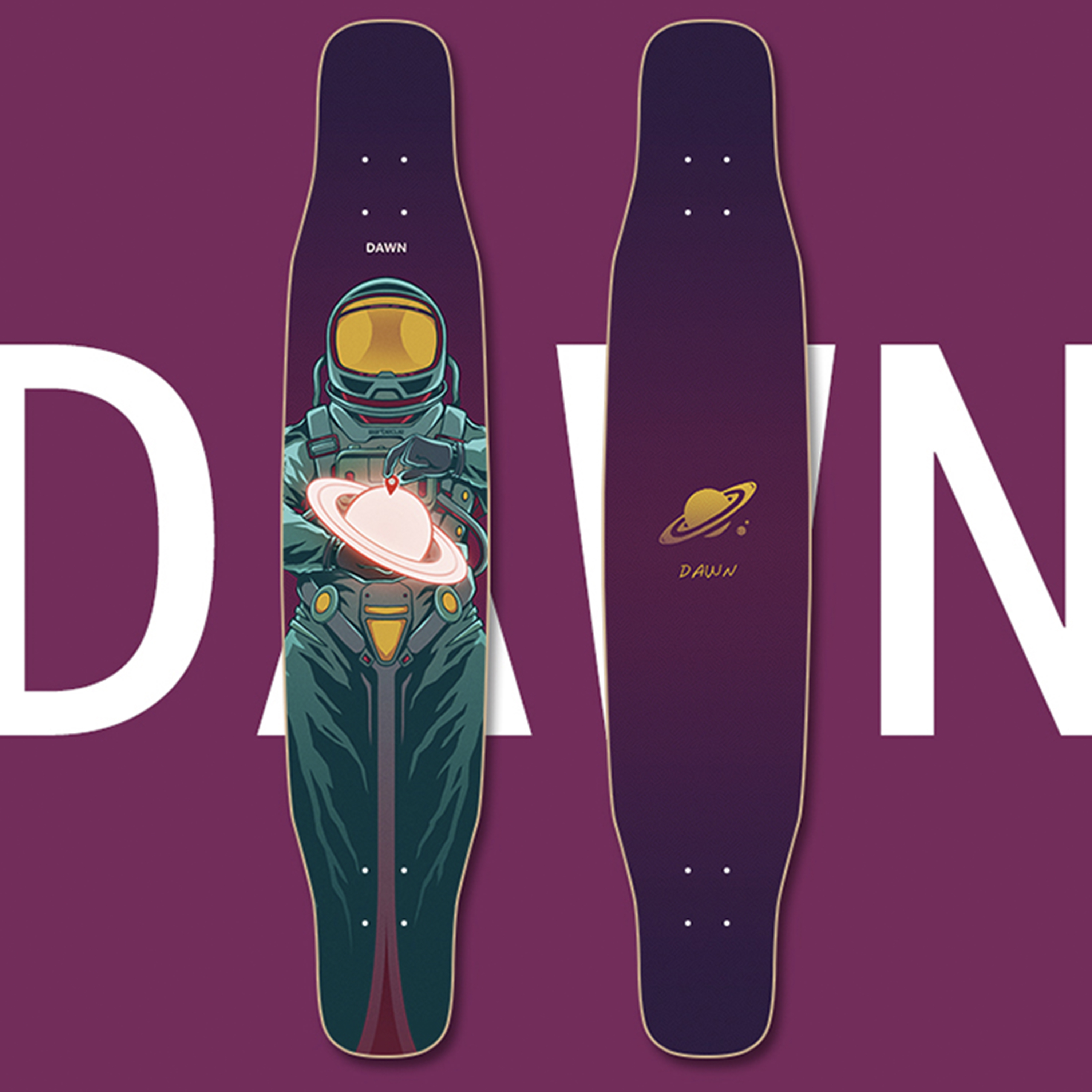 Astros professional long board Yu BBQ skateboard lightweight high-end men and women Universal beginner all-round dance board reverse Mountain