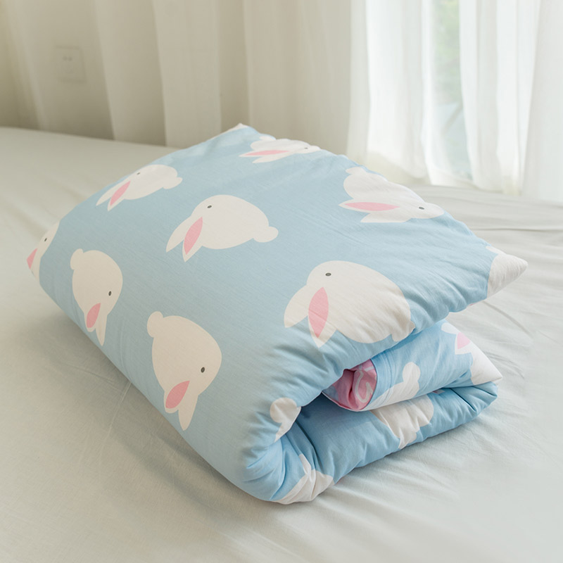 Children's quilt winter quilted by full cotton quilted pure cotton flowers by the core Four Seasons General kindergarten Nap Bedding Spring Autumn