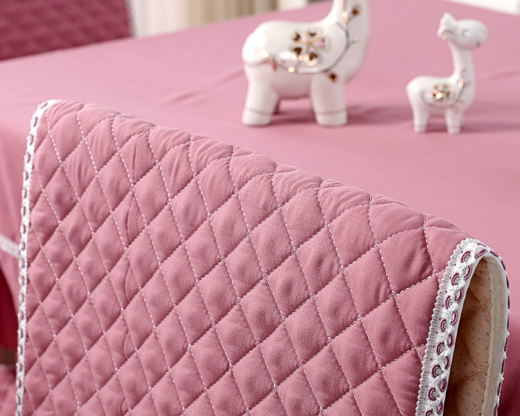 New vải bảng vải ghế ăn đệm đệm ghế đặt ghế lớn đệm tựa lưng bảng bìa bàn ăn và ghế bộ