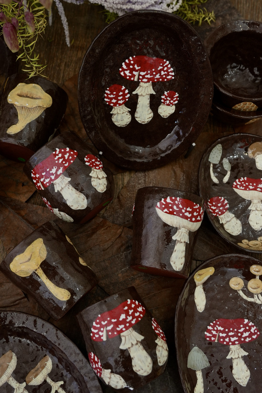 Nayyu·[Ready Stock] Fuxiu Shao Hand-Kneaded·Mushroom Series
