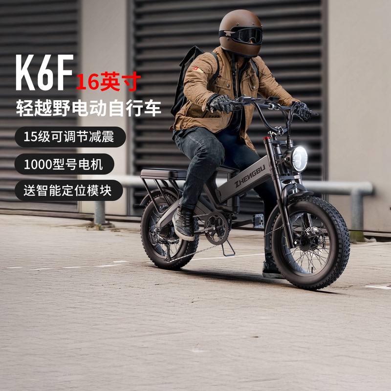 [Exclusively for Overseas Users] Zhengbu Small Electric Vehicle, Foldable Electric Power-Assisted Bicycle, Adult Electric Scooter