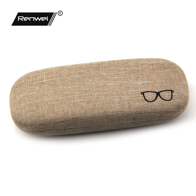 Imitation Linen Myopia Glasses Case, Anti-Pressure Glasses Case for Men and Women, ins Anti-Fall, Simple, Retro, Portable Eye Box Imitation Linen Myopia Glasses Case, Anti-Pressure Glasses Case for Men and Women, ins Anti-Fall, Simple, Retro, Portable Eye Box