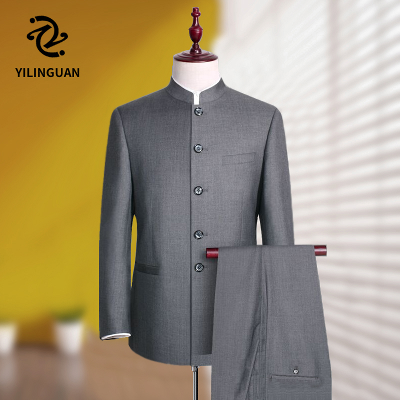 Zhongshan Youth Set Han Edition Han China Li Leading China Feast Banquet Clothing Male