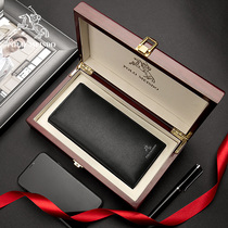 2021 New British Paul brand mens wallet long leather wallet fashion multi card wallet men