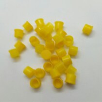 RF connector SMA female head 6mm yellow protective cap dust cap insulated hat waterproof cap protective cover