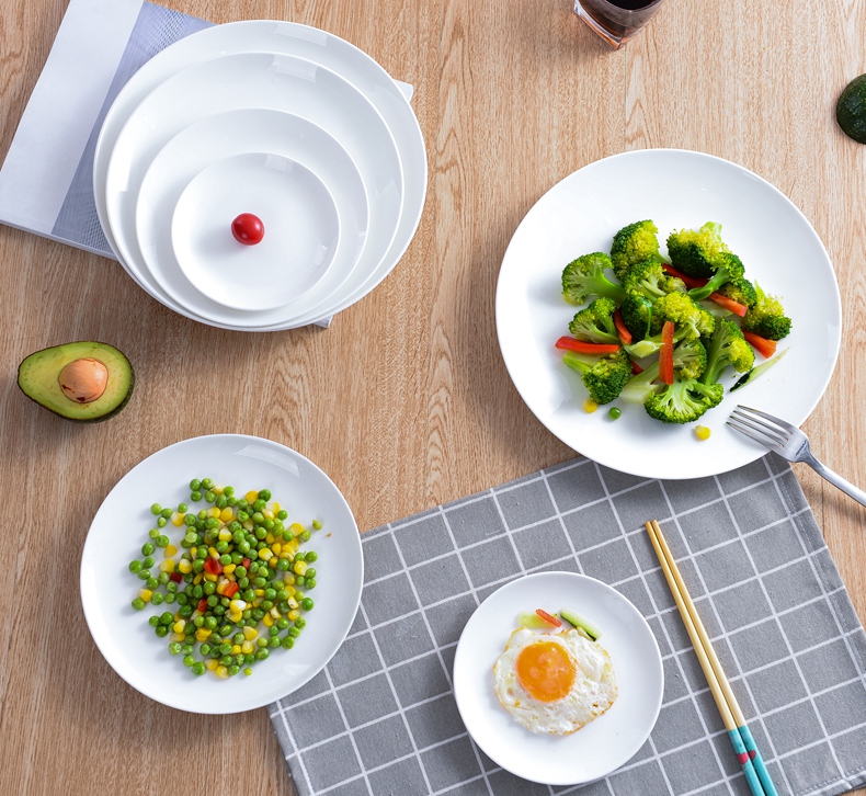 The Month CD disc beefsteak plate of creative ceramic plate of salad plate all the 5-10.5 inches
