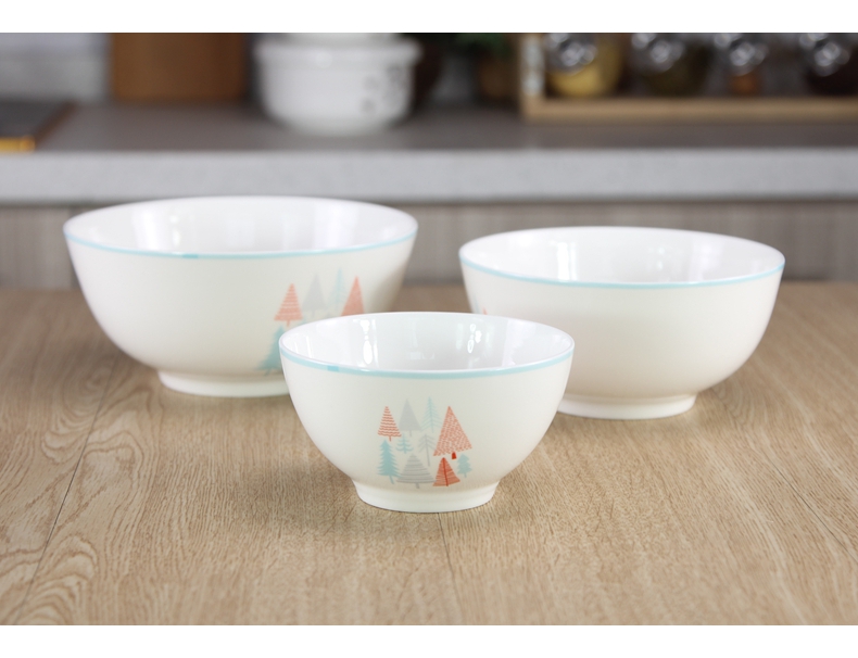 Use of creative move bowls of household ceramic bowls of noodles Bowl of soup Bowl, lovely northern tableware ipads European big Bowl