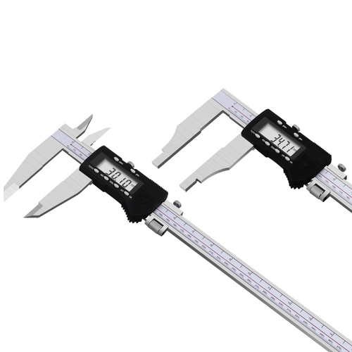 恒量 Удлиненный коготь, двойной коготь, односторонний цифровой штангенциркуль, 0-500 мм, 0,01, остроконечный электронный штангенциркуль с нониусом